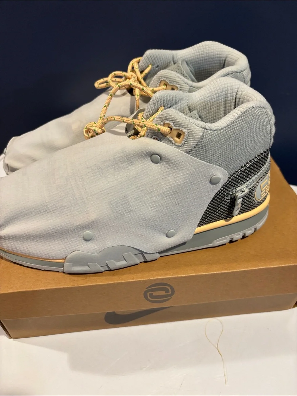 Nike Air Trainer 1 SP Travis Scott Grey Haze Olive Aura